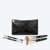 Hot Pinsel-Set Simply Black Croco, 5tlg. Make-Up