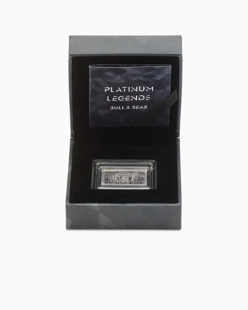 Best Platinbarren Bulle & Bär Münzen