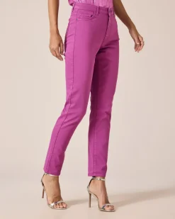 Sale 5-Pocket-Jeans mit Strassverzierung Hosen