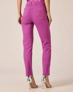 Sale 5-Pocket-Jeans mit Strassverzierung Hosen