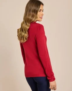 Hot Polo-Pullover Cashmere Feeling Strickware