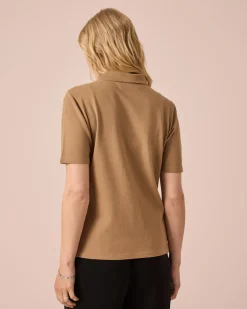 Online Poloshirt aus Piqué Shirts & Tops