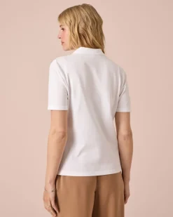 Online Poloshirt aus Piqué Shirts & Tops