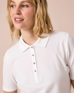 Online Poloshirt aus Piqué Shirts & Tops