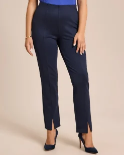 New Ponte di Roma Hose mit Schlitzdetail Hosen