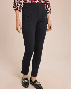 Sale Ponte Hose mit raffinierter Naht Hosen