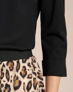 Ponte Shirt mit 3/4 Arm Shirts & Tops