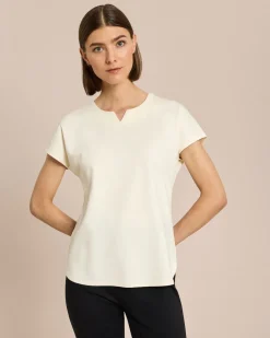 New Ponte Shirt mit Halbarm Shirts & Tops