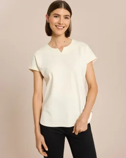 New Ponte Shirt mit Halbarm Shirts & Tops