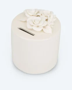 Clearance Porzellan Spardose "Blume" Dekoration