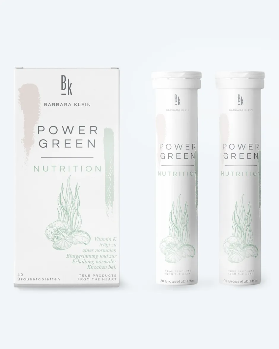 Best Powergreen, 2x 20 Brausetabletten Nahrungsergänzung
