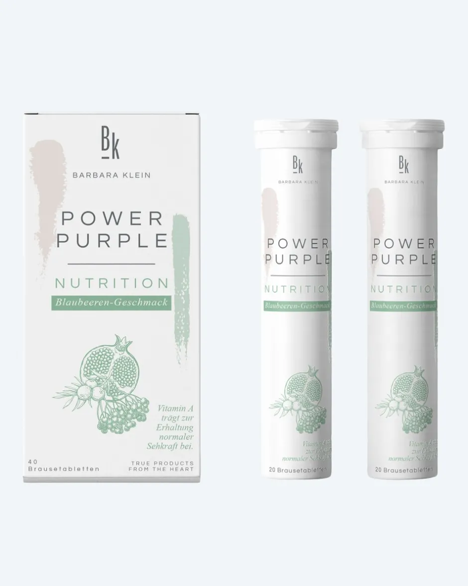 Discount Powerpurple, 2x 20 Brausetabletten Nahrungsergänzung