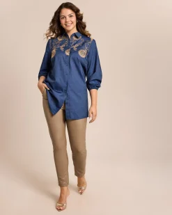 New PU Hose mit Zipperdetails Hosen