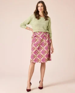 Hot Pullover aus Lochstrick Strickware