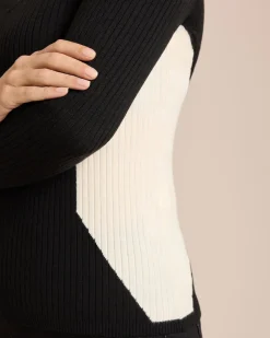 Hot Pullover im Colorblock Strickware