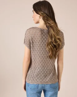 Online Pullover im Häkelstrick Strickware