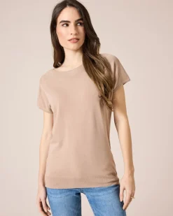 Hot Pullover im Uni-Design Strickware