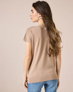 Hot Pullover im Uni-Design Strickware