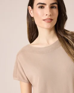 Hot Pullover im Uni-Design Strickware