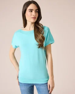 Hot Pullover im Uni-Design Strickware