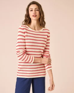 Online Pullover in Häkel-Optik Strickware