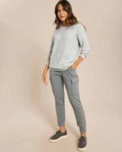 New Pullover mit aufgesetzten Taschen Strickware