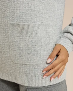 New Pullover mit aufgesetzten Taschen Strickware