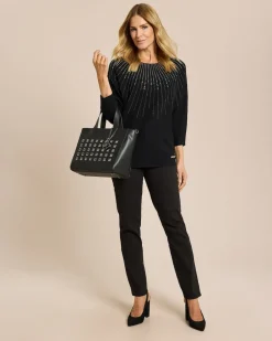 New Pullover mit Deko Strickware