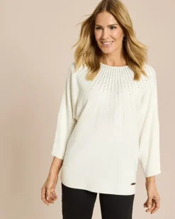 New Pullover mit Deko Strickware