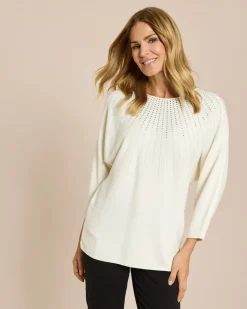 New Pullover mit Deko Strickware