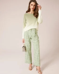 Clearance Pullover mit Farbverlauf Strickware