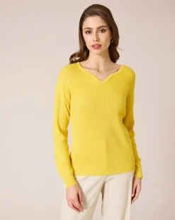 Online Pullover mit Herzausschnitt Strickware