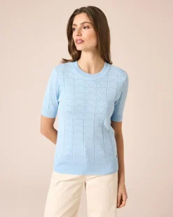 Sale Pullover mit Herzmuster Strickware