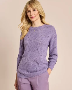 Sale Pullover mit Herzstrick Strickware