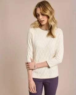 Online Pullover mit Intarsien-Strick Strickware