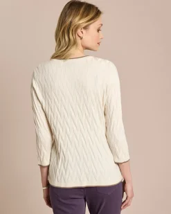 Online Pullover mit Intarsien-Strick Strickware