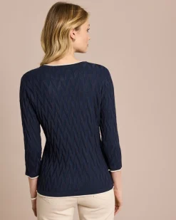 Online Pullover mit Intarsien-Strick Strickware