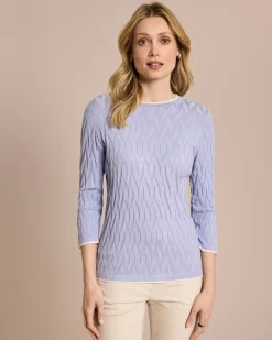 Online Pullover mit Intarsien-Strick Strickware
