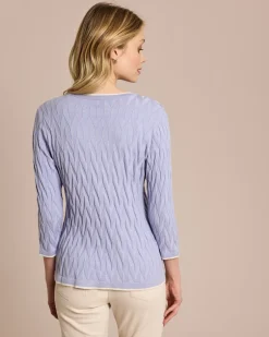 Online Pullover mit Intarsien-Strick Strickware