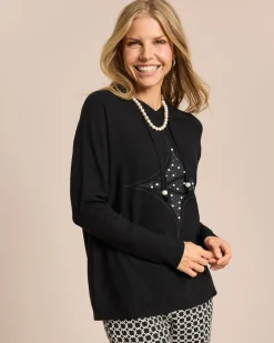 Best Pullover mit Kapuze und Logo Strickware