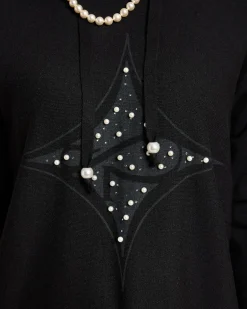 Best Pullover mit Kapuze und Logo Strickware