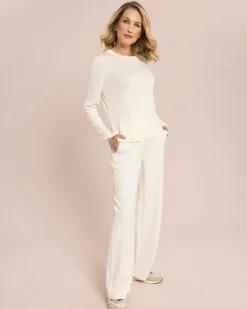 Clearance Pullover mit Kettendetail Strickware