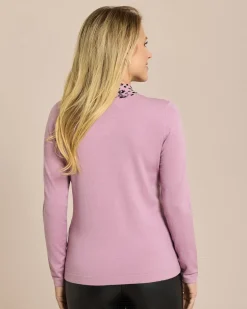 Online Pullover mit Leokragen und Schleife Strickware