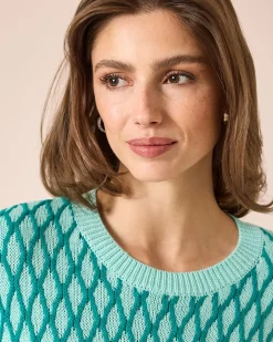 Best Pullover mit Rautenmuster Strickware