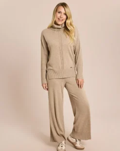 Clearance Pullover mit Rollkragen Strickware