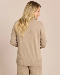 Clearance Pullover mit Rollkragen Strickware