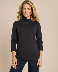 Discount Pullover mit Rollkragen Strickware