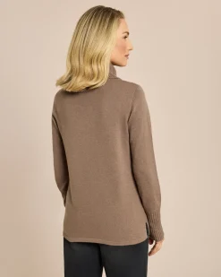 Discount Pullover mit Rollkragen Strickware