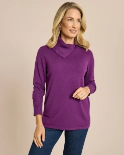 Discount Pullover mit Rollkragen Strickware