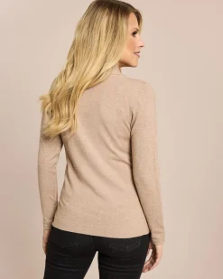 New Pullover mit Schalkragen Strickware